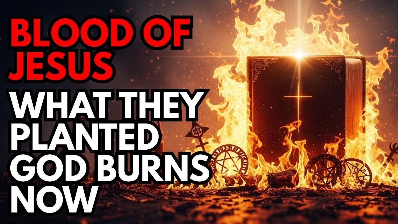 🔥 God REVEALS now heavenly fire burns all witchcraft planted against your home