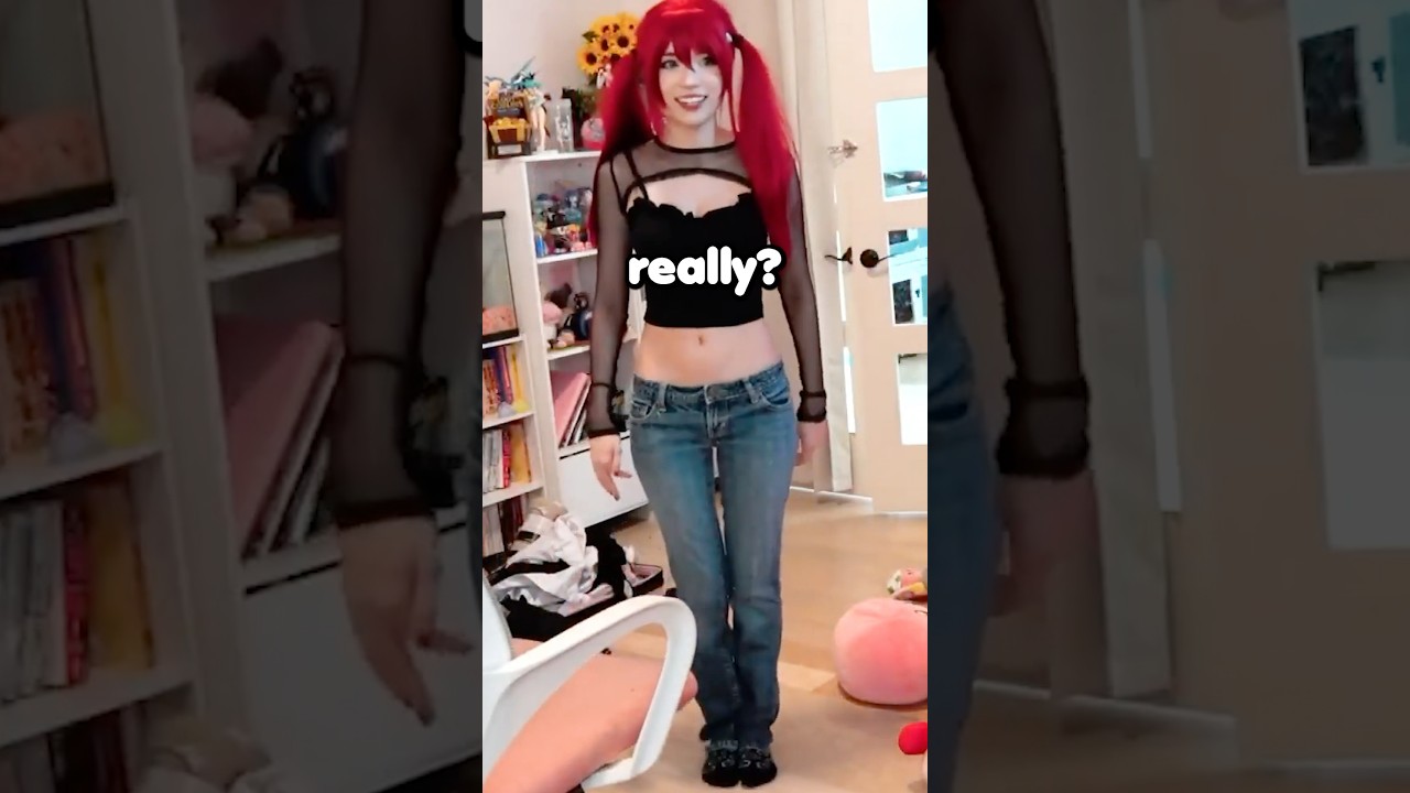 Emiru Wears Jeans For The First Time In 7 Years