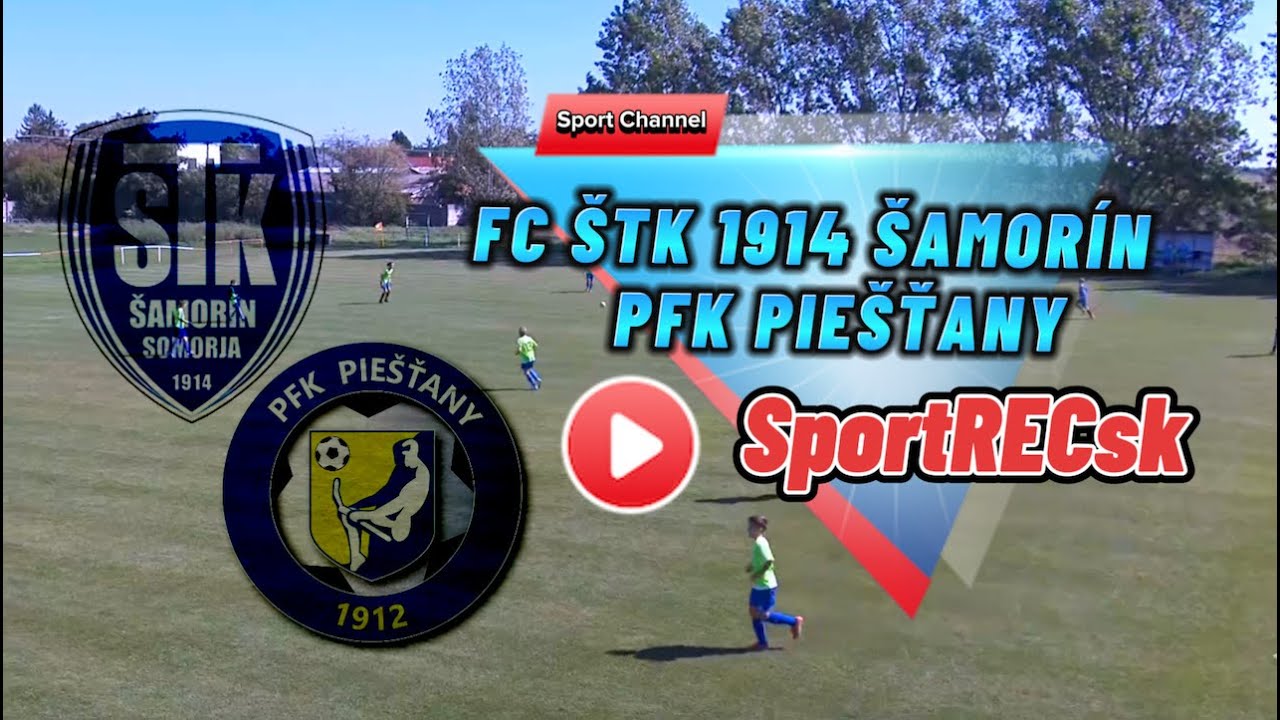 FC &Scaron;TK 1914 &Scaron;AMOR&Iacute;N U 13 B - PFK PIE&Scaron;ŤANY U13 B - III. liga U13 HUMMEL ZsFZ