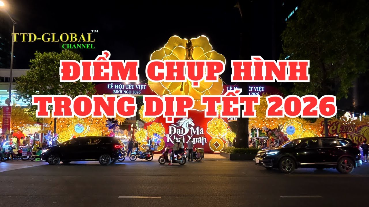 Lễ Hội Tết Việt Bính Ngọ 2026 xuân đã về khắp Sài Gòn