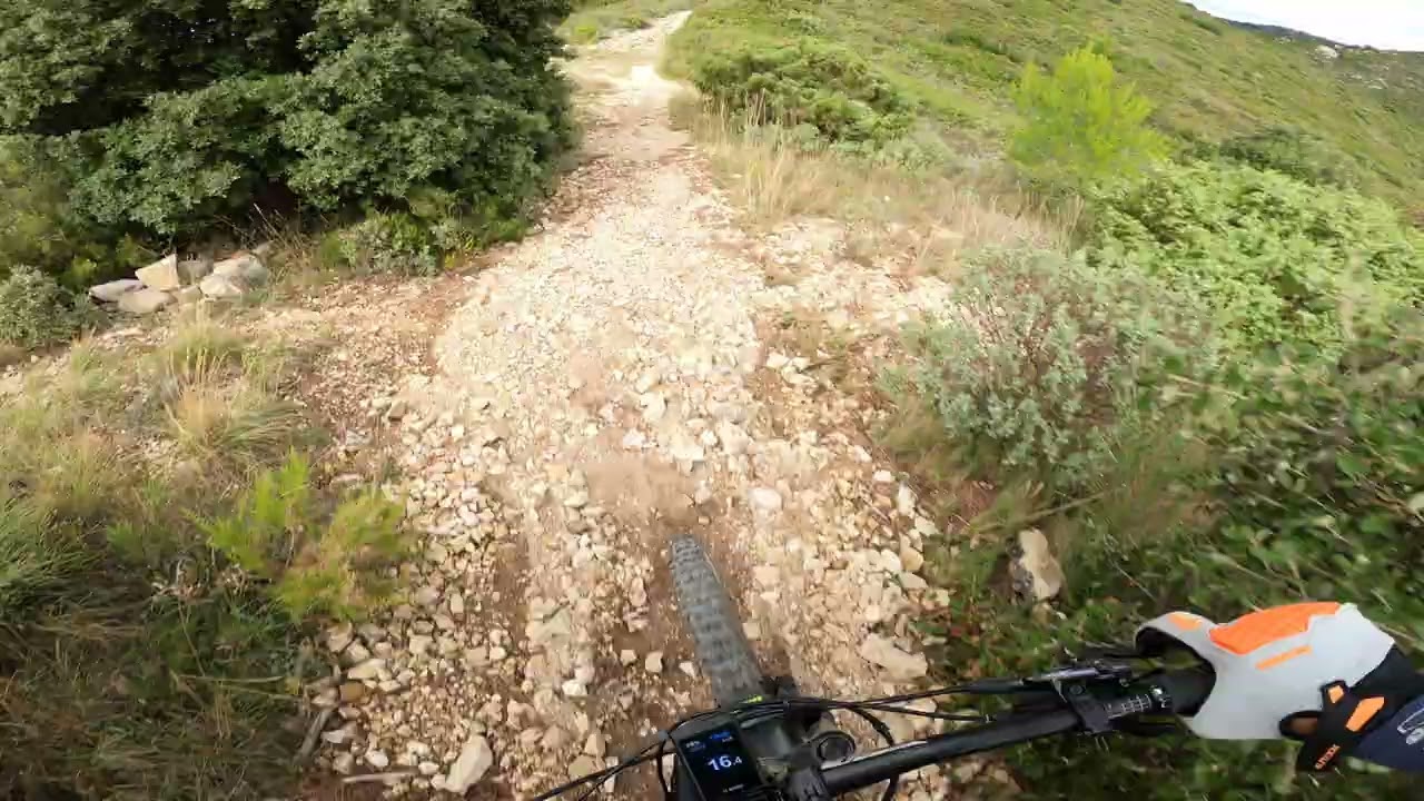 VTTAE Enduro col des Ouides e bike full