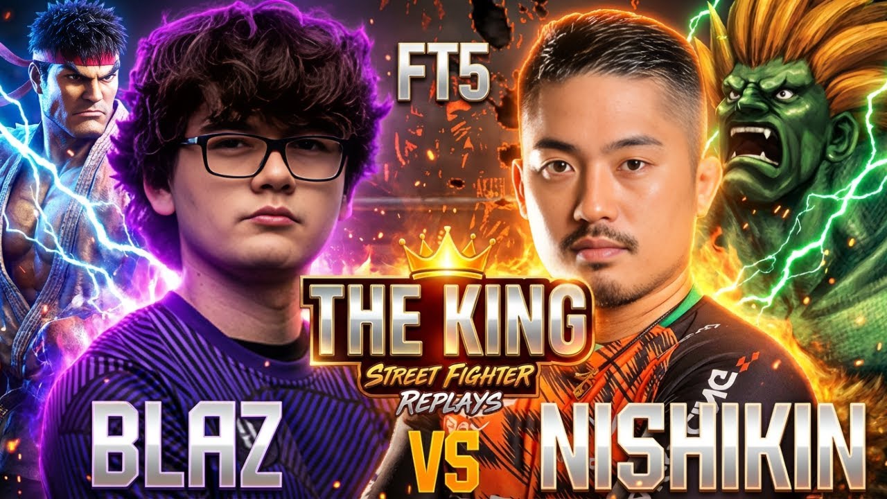 🔥 SF6 ▰ BLAZ (Ryu) vs NISHIKIN (Blanka) ▰ Street Fighter 6 🔥
