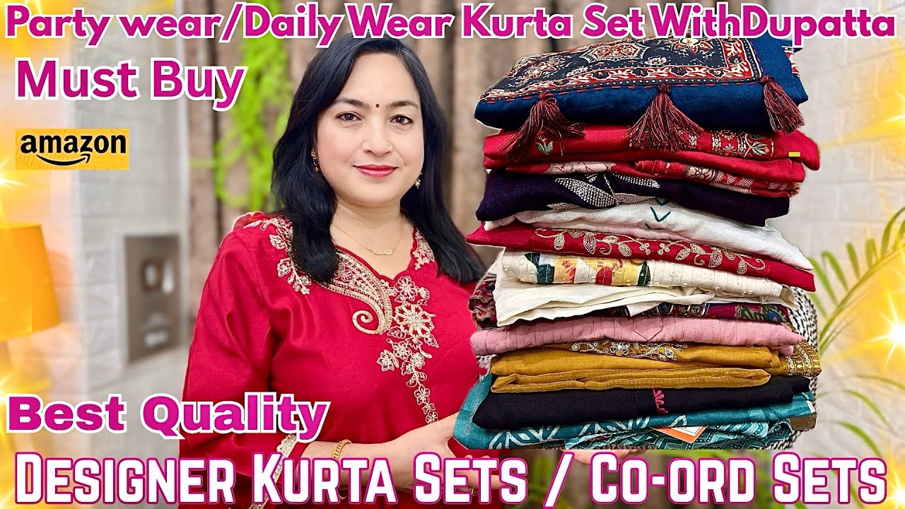 ❤️Designer Co-ord Sets /Party wear Kurta sets 