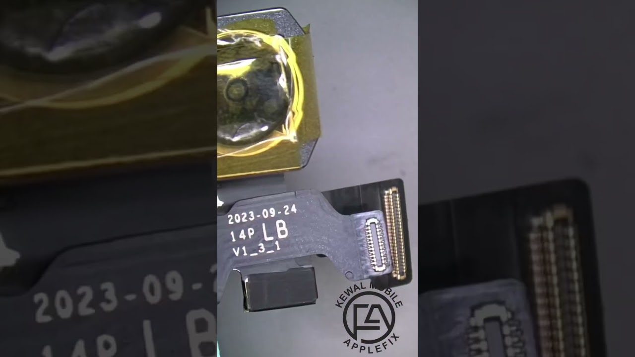 iPhone 14 Pro back camera change without any pop up message via scan upload method by LB LUBAN