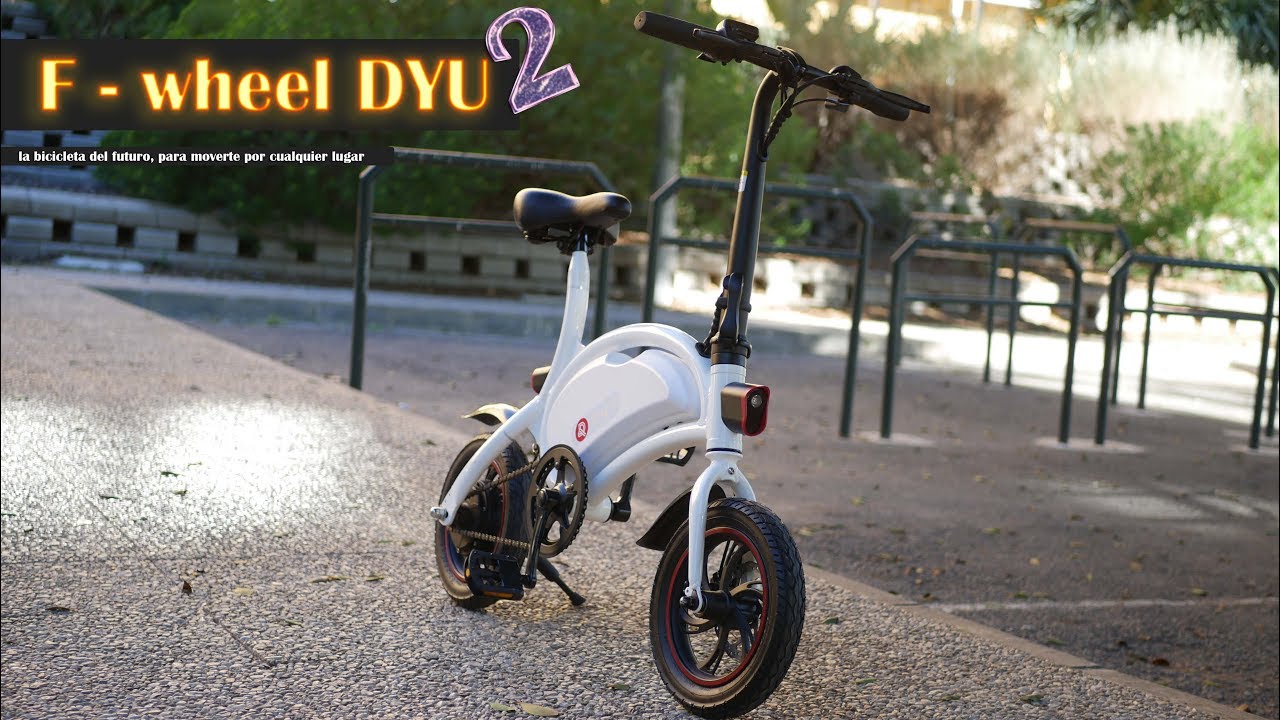 La bicicleta eléctrica que todo el mundo querría tener, F-Wheel DYU D2 | REVIEW