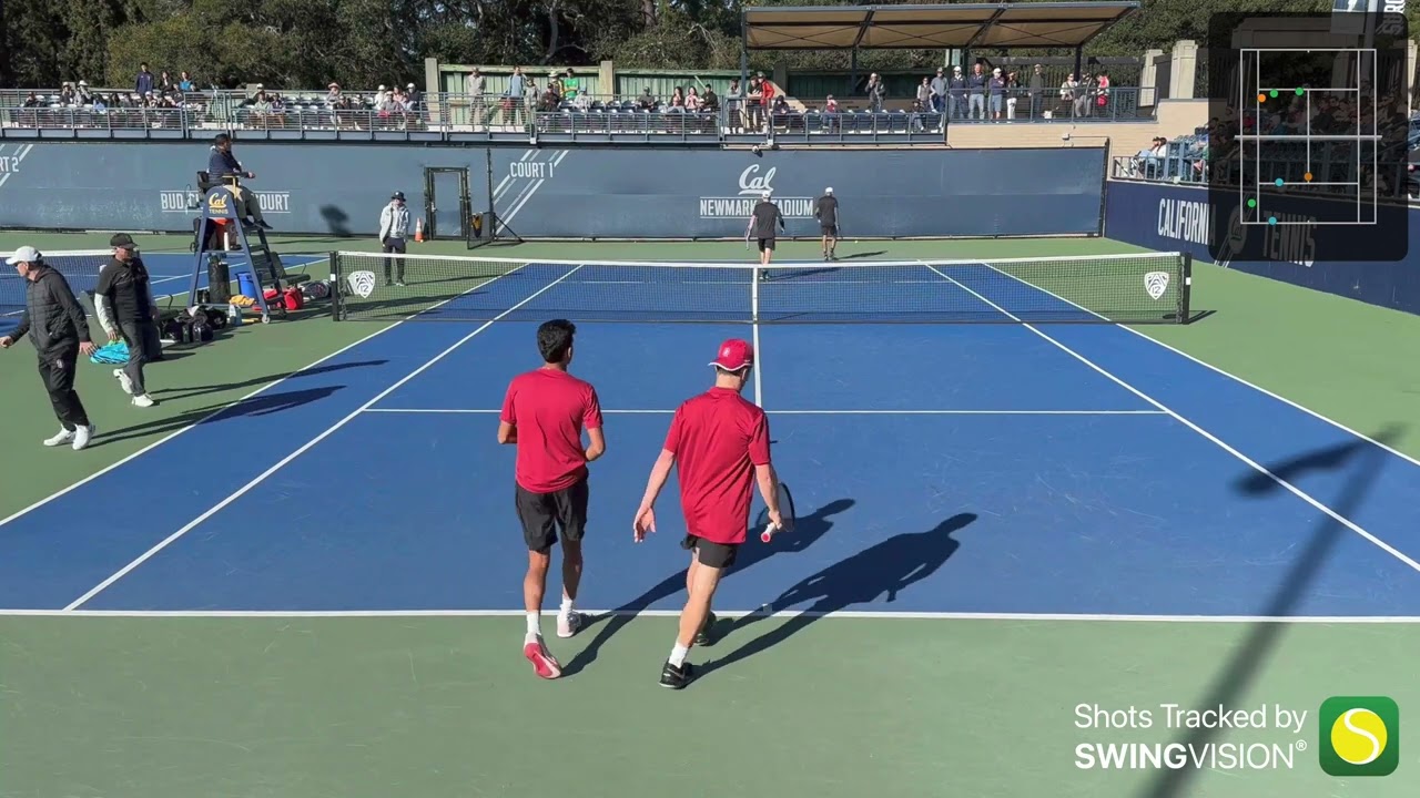 Arthur Fery / Neel Rajesh (Stanford) vs. Siddhant Banthia / Carl Overbeck (Cal)