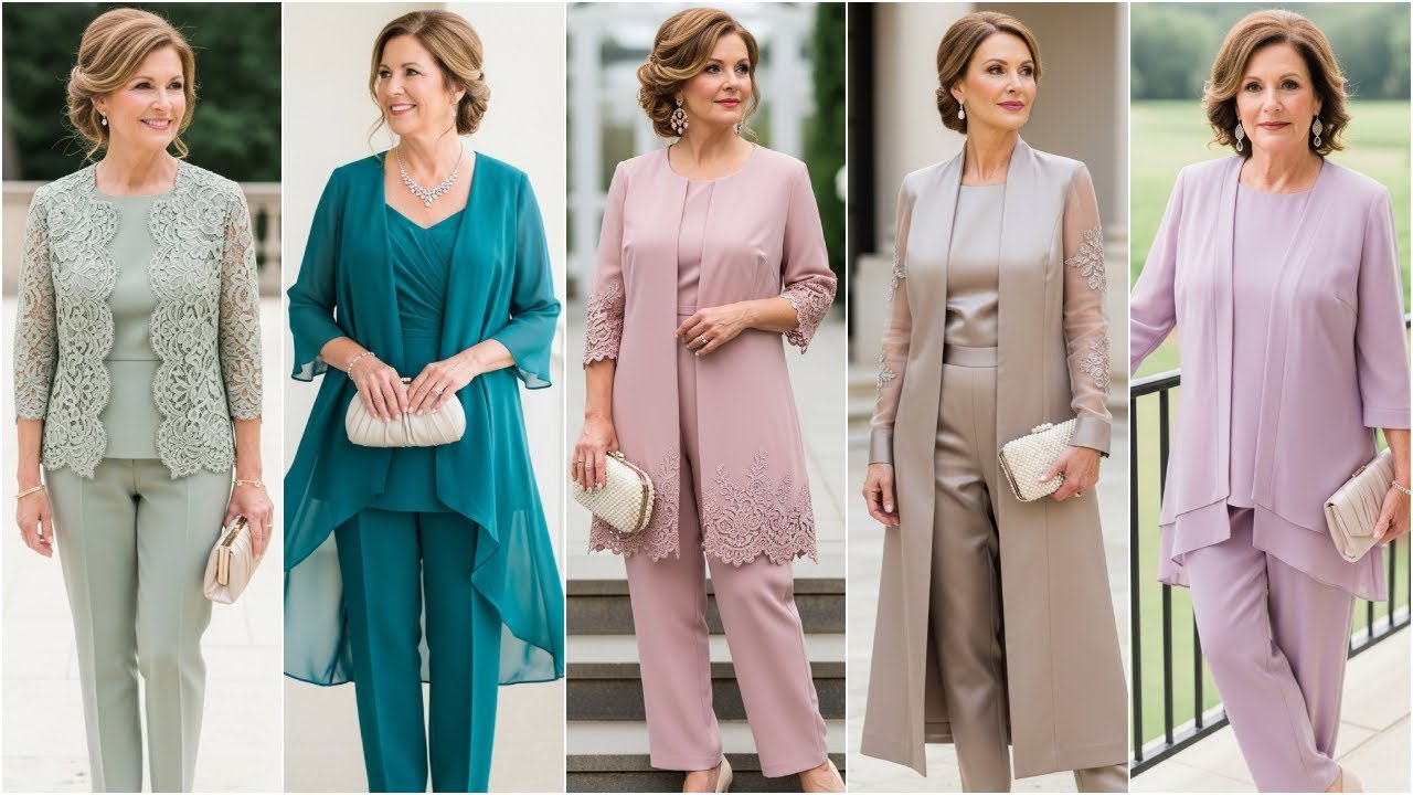 Pant Suits for Mother of the Bride - Mother of the Bride Pant Suits & Formal Sets for Wedding 2025