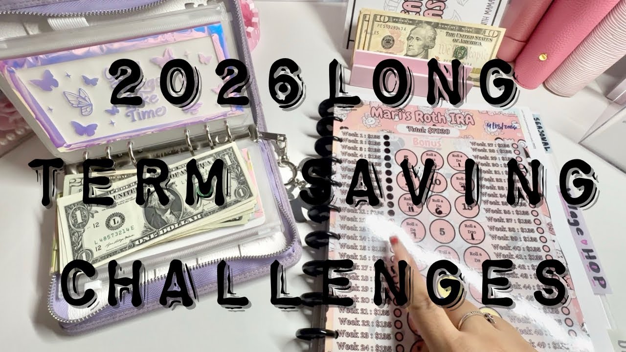 💰2026 Long Term Challenges | Cash Budget Envelopes System | Week 6 | February 6, 2026