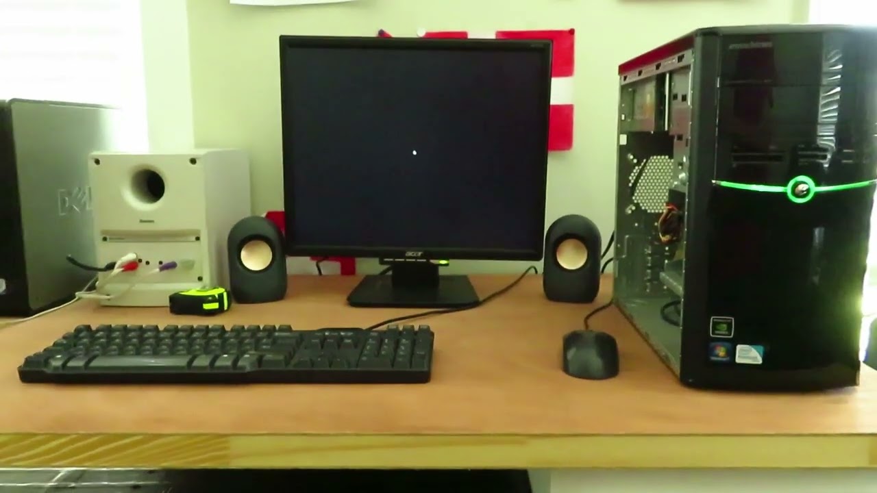 Old eMachines Computer running Windows 7