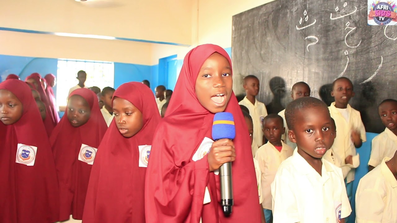 Afri Kids Islamic TV Visits Dara Hamsadeen | Beautiful Nasheed by kids of Jotali bu Gambia-gm | Song