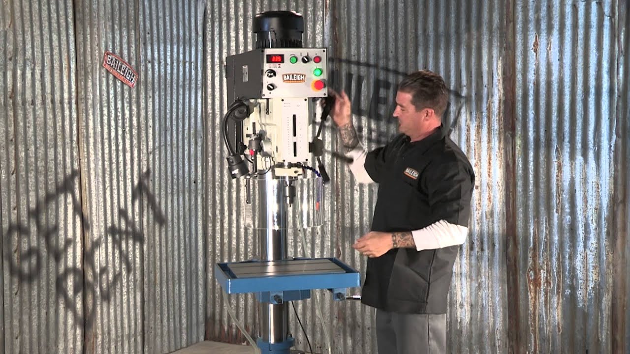 Baileigh Industrial DP-1250VS Variable-Speed Drill Press