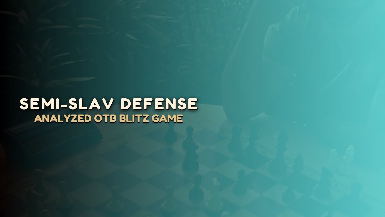 Semi-Slav Defense: Strategies and Concepts (Model Game)