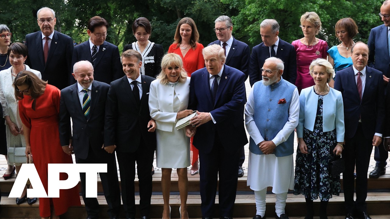Trump, Modi, Zelensky and Other World Leaders Assemble for Traditional G7 Family Photo | APT