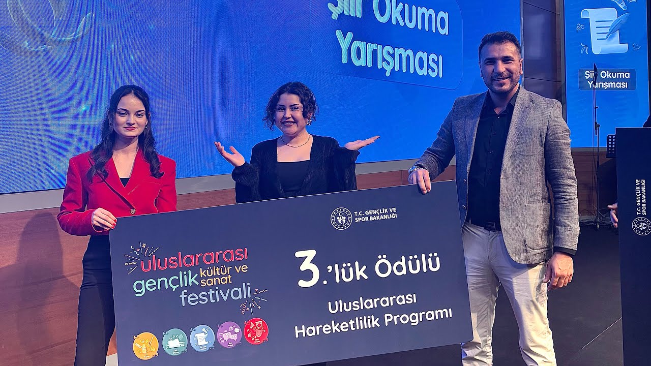 GSB Şiir Okuma Yarışması Türkiye Finali ve öncesi .