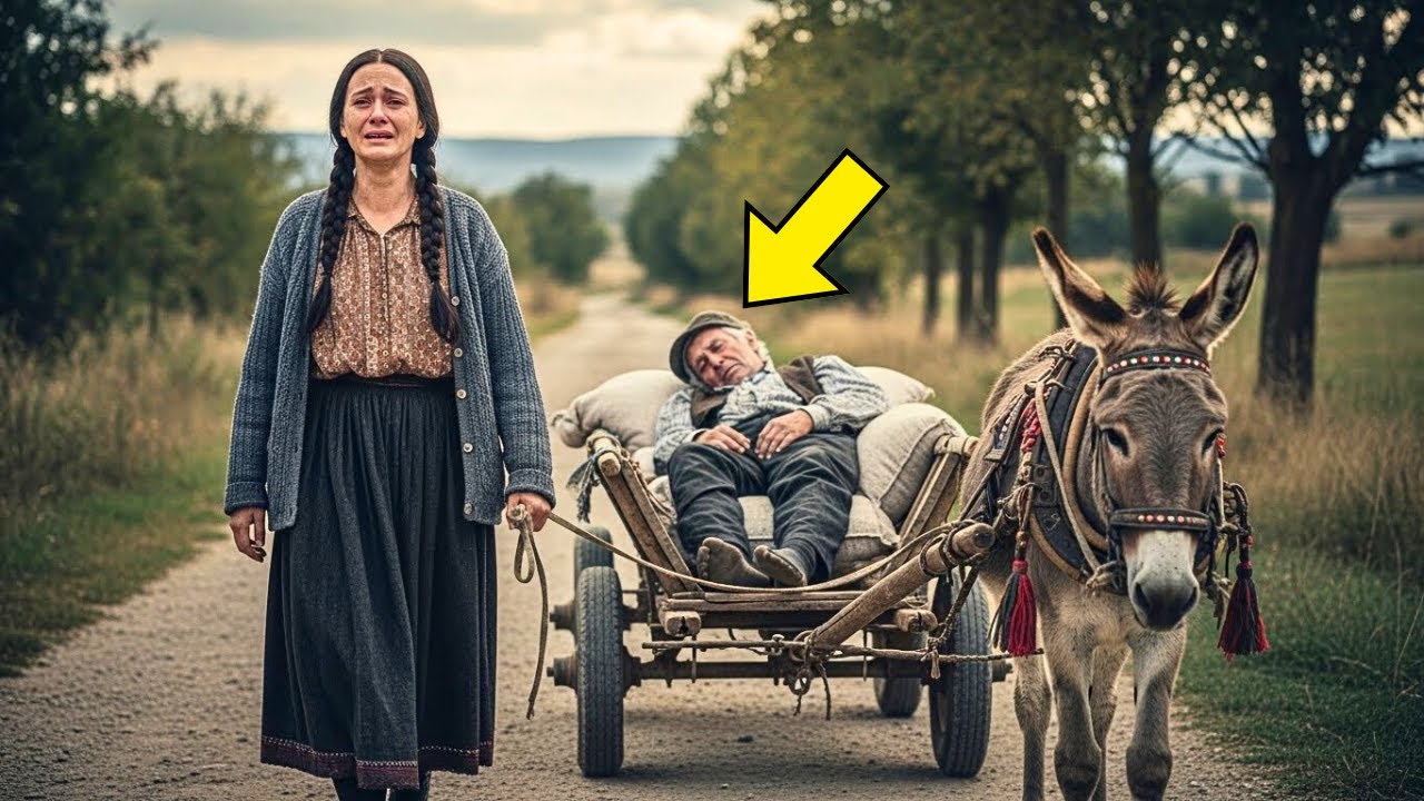 Mama abandonată a ridicat un bătrân muribund în căruța ei… fără să știe că era milionar