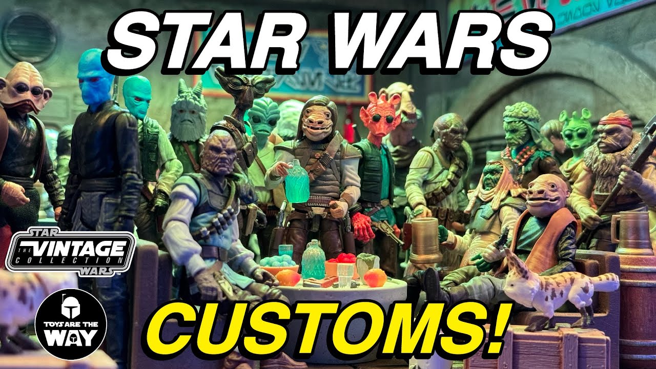 More Custom Star Wars Action Figures! | The Vintage Collection Aliens!
