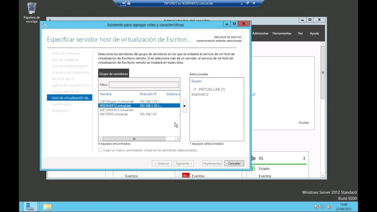 Crear una infraestructura VDI