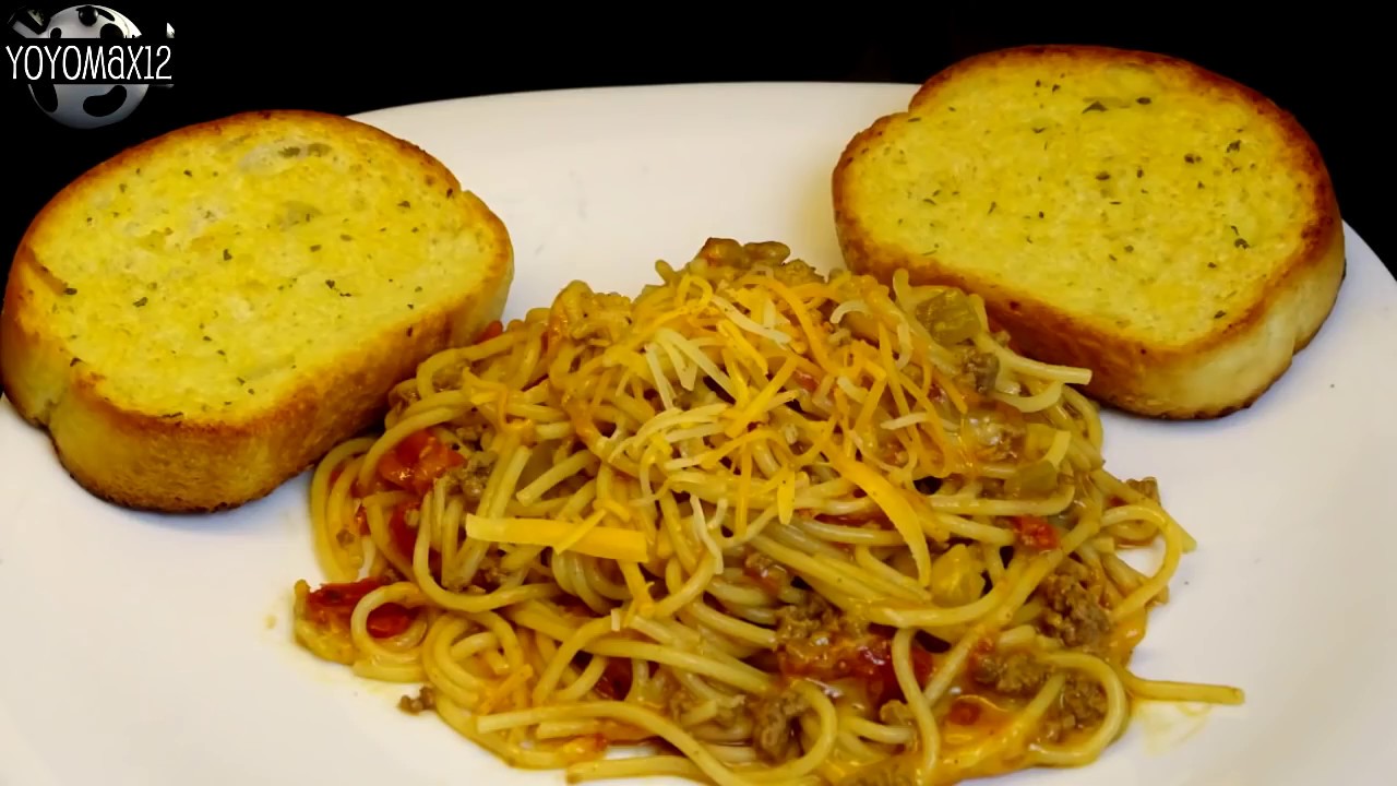One Pot Taco Spaghetti