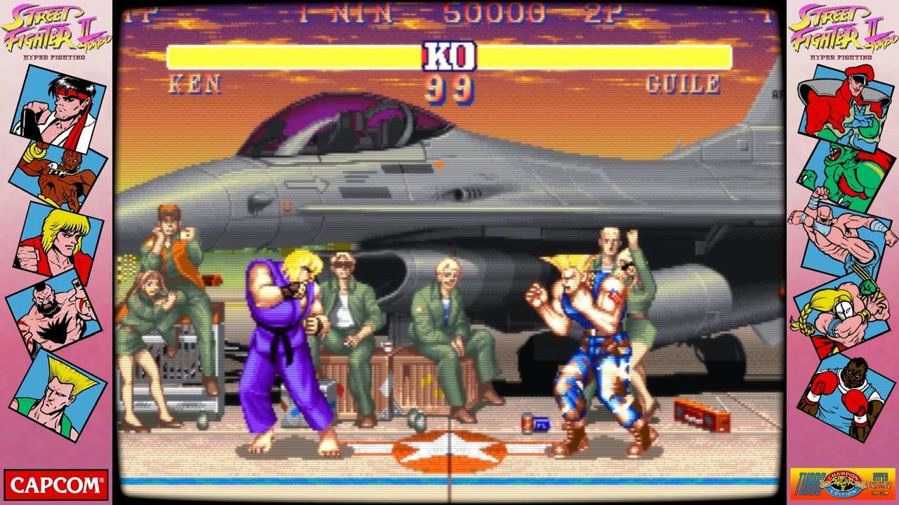 Street Fighter II: Hyper Fighting Arcade Music - Guile Theme (CPS-1)
