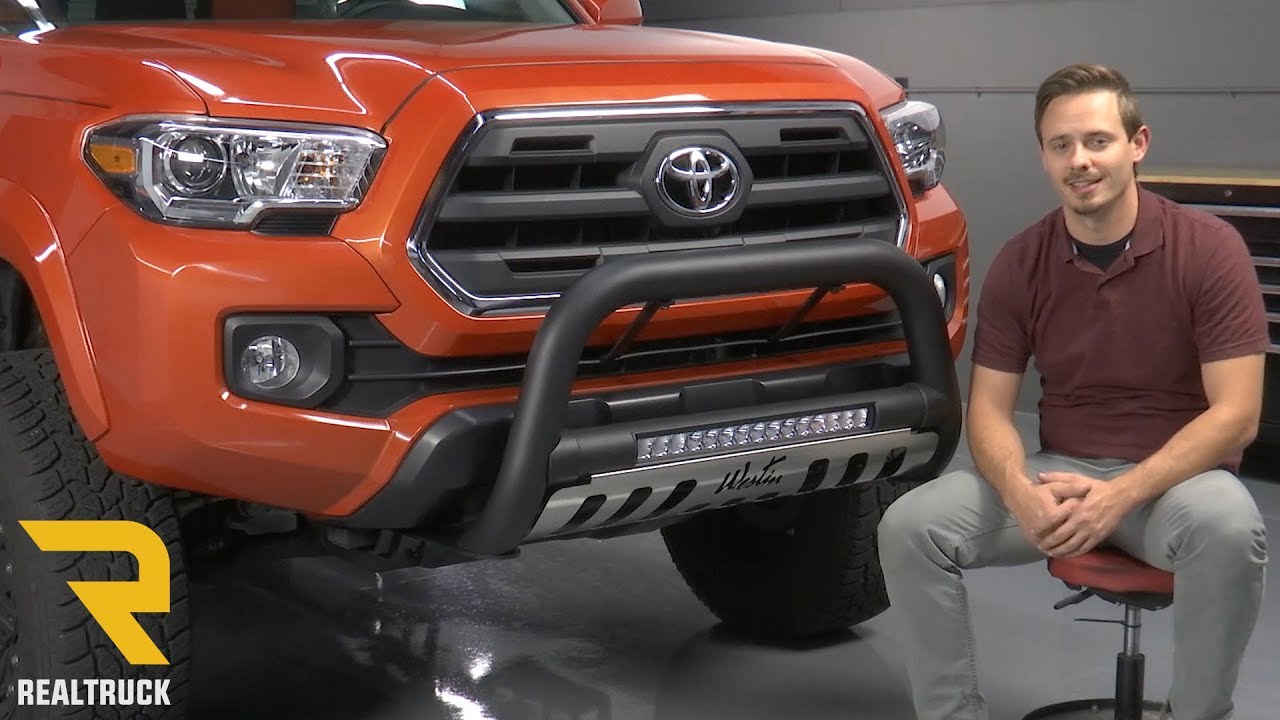How to Install Westin Ultimate LED Bull Bar on a 2016 Toyota Tacoma