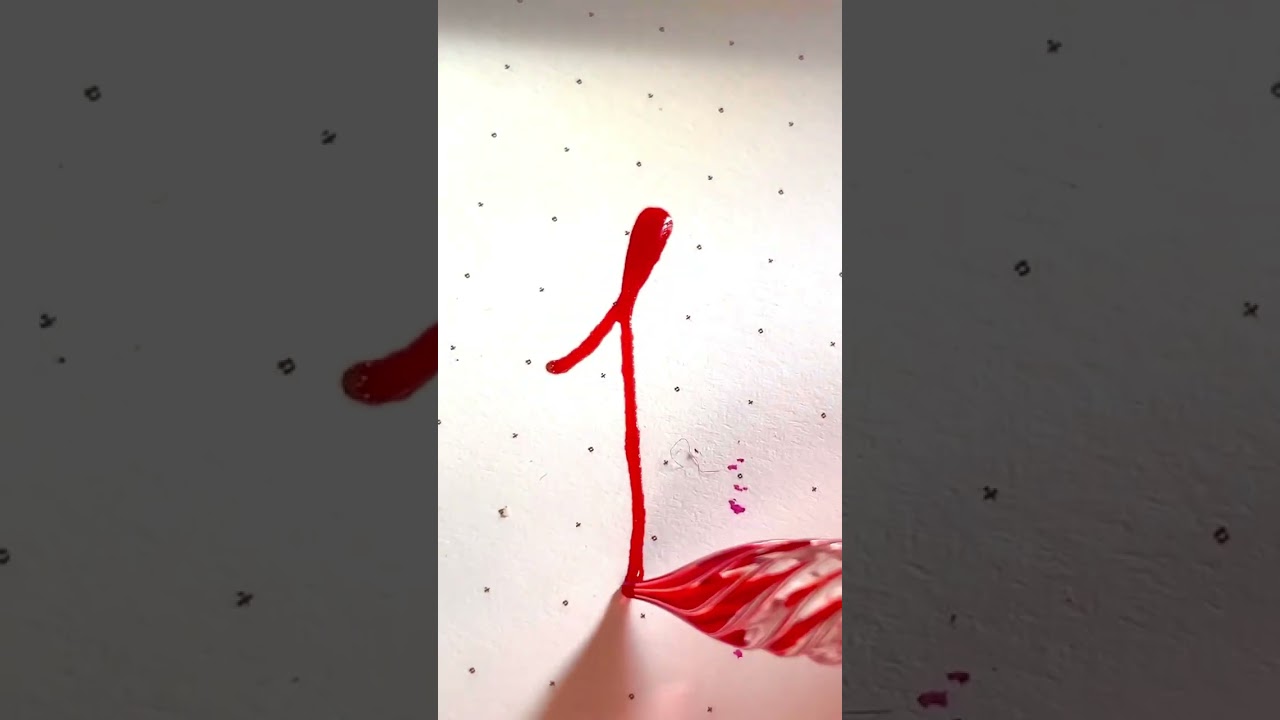 Glass pen for calligraphy 