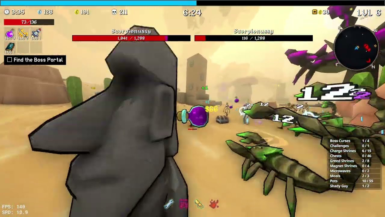 Megabonk | Grinding level 3 Desert