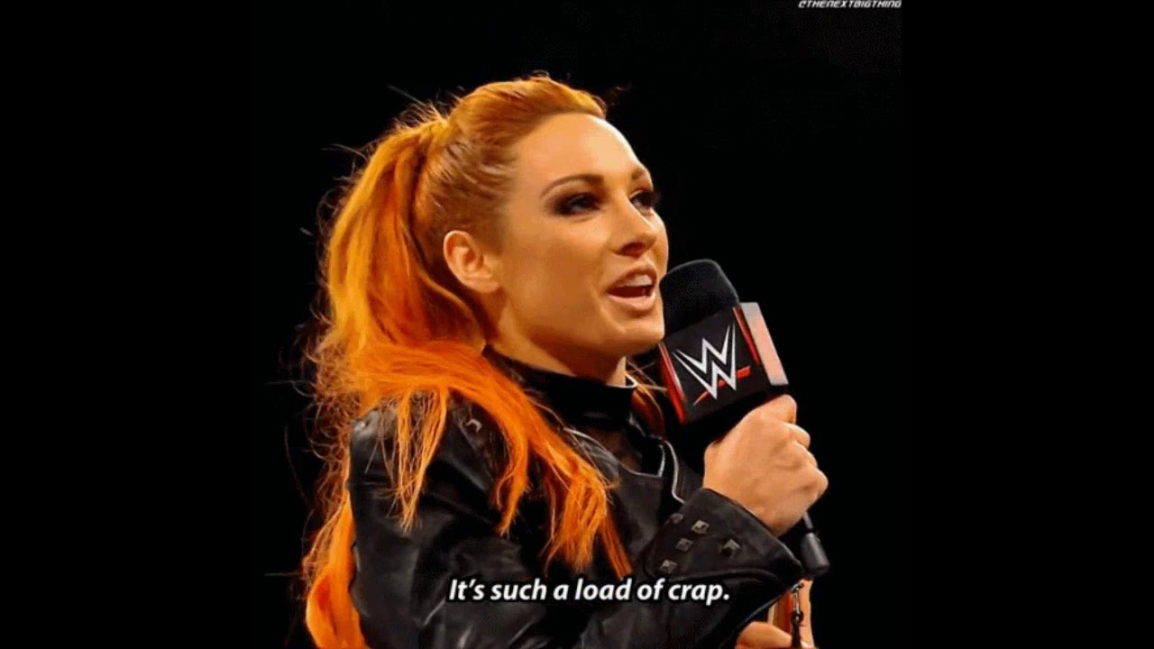 Becky Lynch Jerk Off Challenge