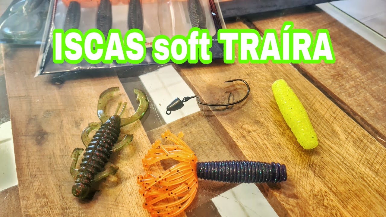 ISCA SOFT PARA TRAÍRA pescaria de inverno frio PURE STRIKE