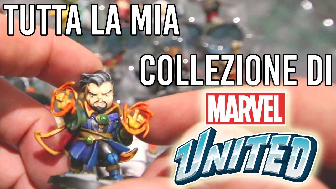 TUTTA LA MIA COLLEZIONE DI MARVEL UNITED!!!!!