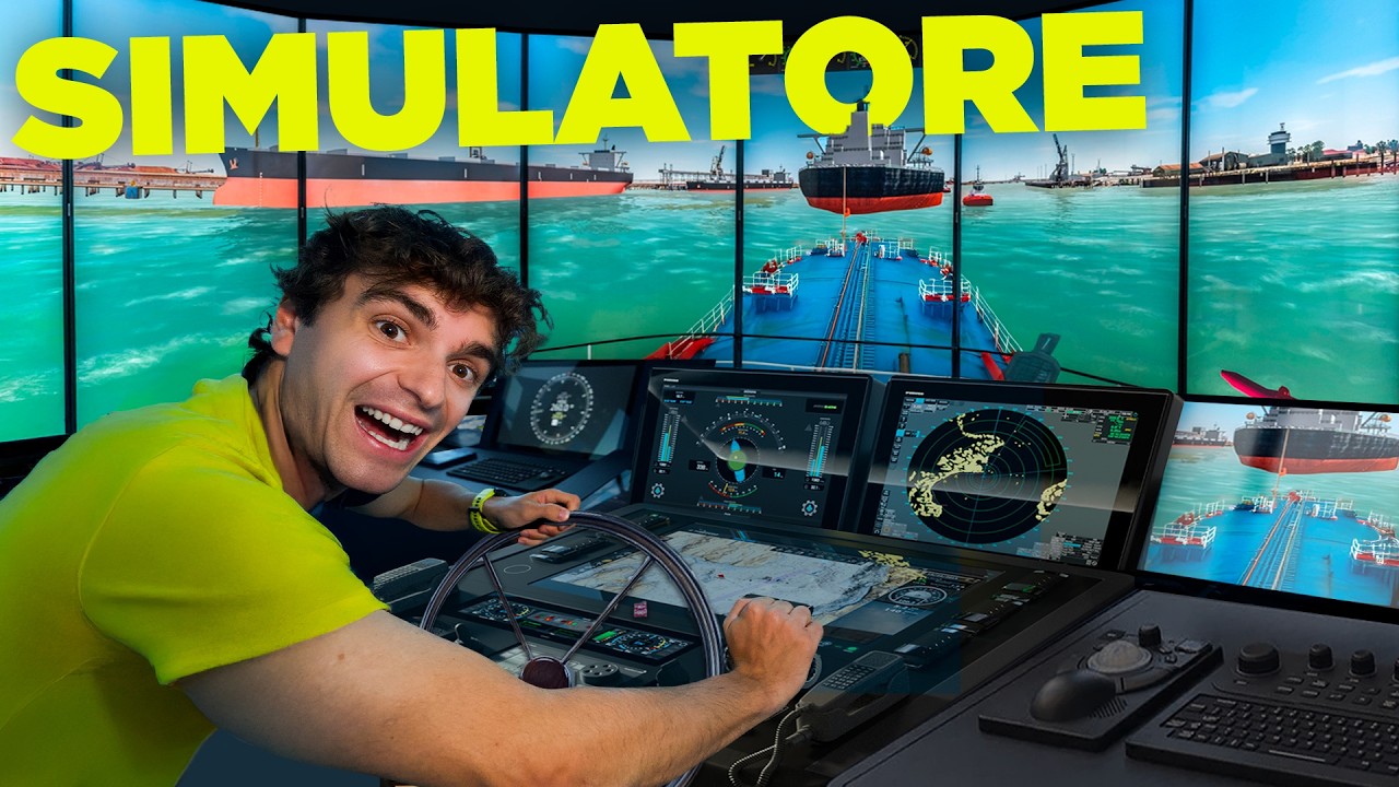 HO PROVATO I SIMULATORI DI NAVI PIÙ TECNOLOGICI AL MONDO