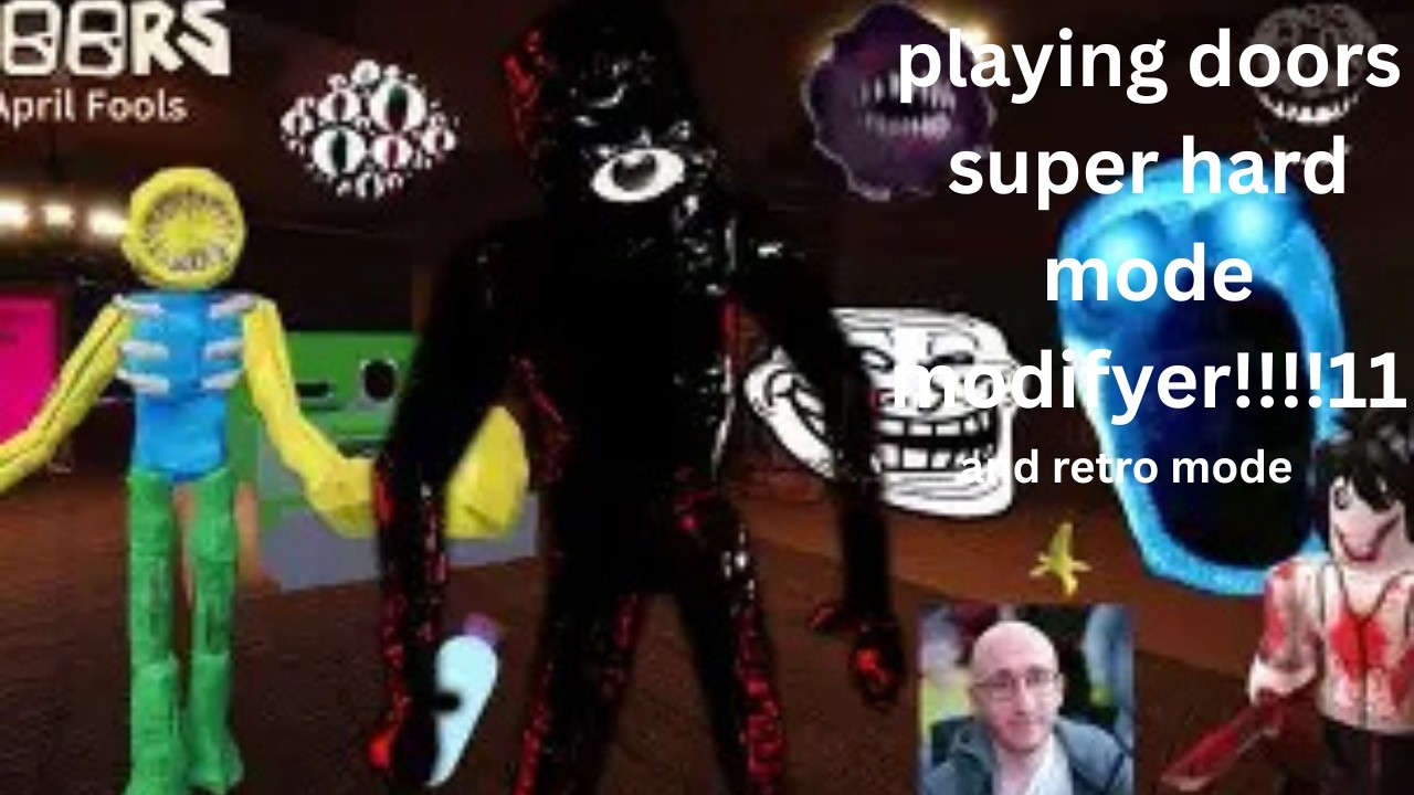 playing roblox doors SUPER HARD MODE!!!!!!1