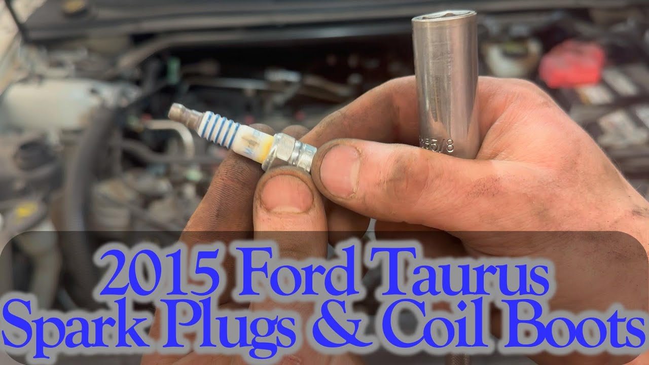 Ford Taurus 2015 3.5L Non Turbo Tune Up! Свечи зажигания и чехлы катушек