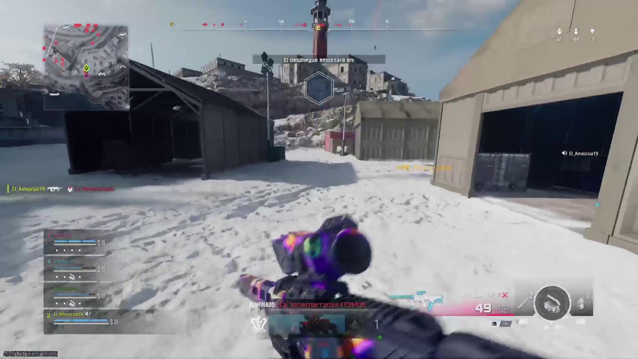 Jugando warzone con venado98 Tijuana