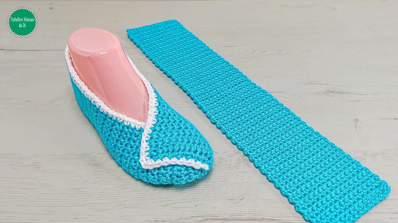 Вязание крючком тапочки для начинающих