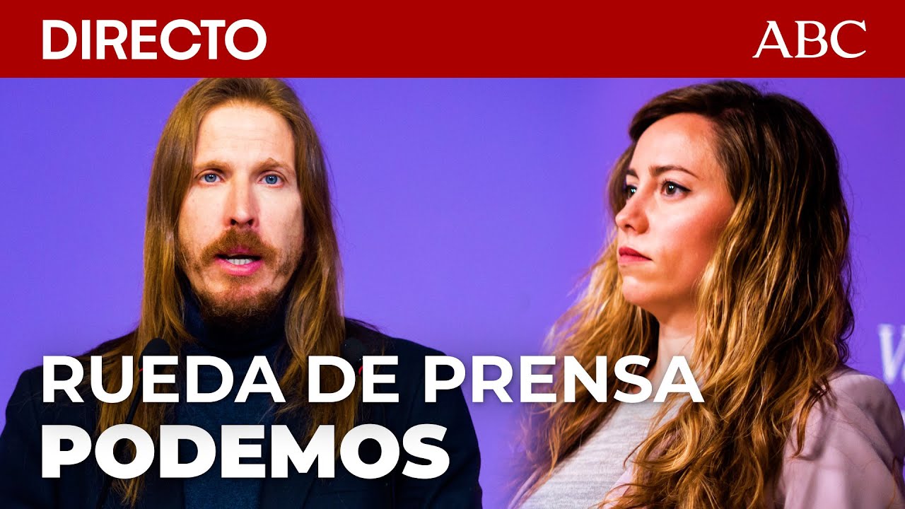 Rueda de prensa de PODEMOS tras la MANIFESTACI&Oacute;N CONTRA LA SUBIDA DEL ALQUILER