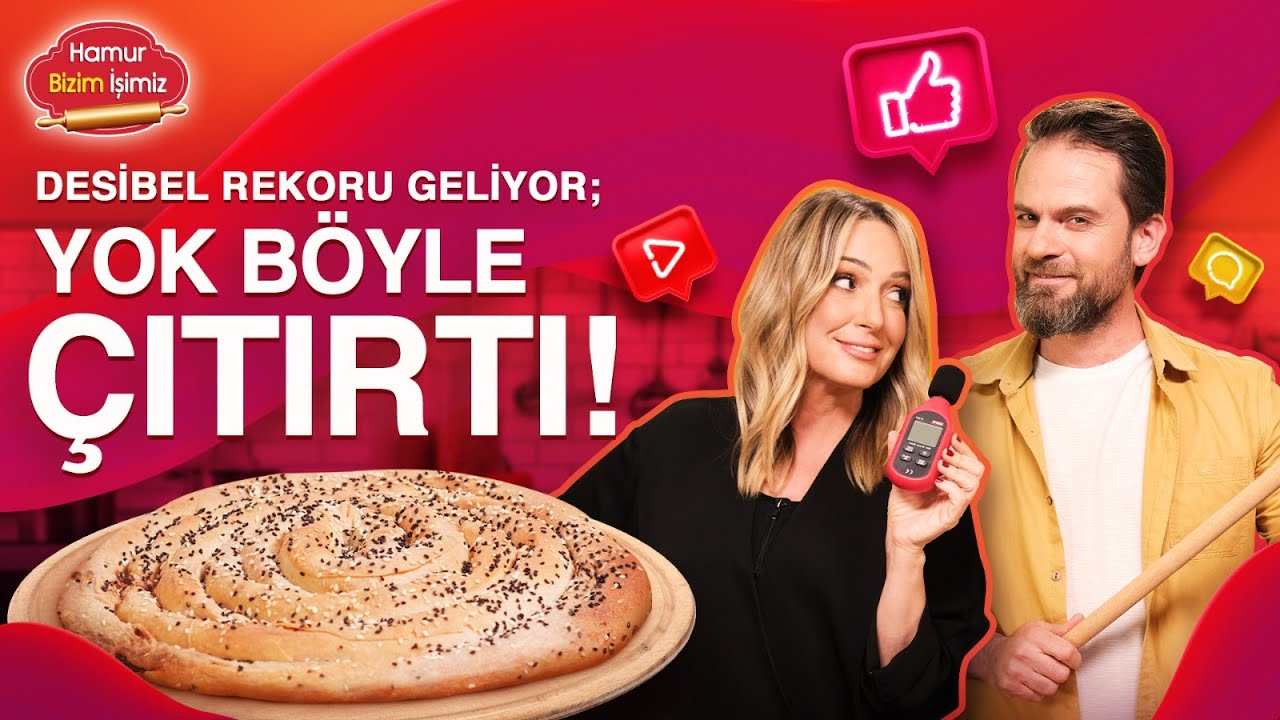 İlklerin kanalında Saba Tümer ve Uğur Volkan Uysal ile desibel rekoru kırıyoruz: En Çıtır Börek