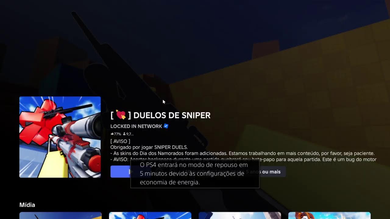 Transmissão ao vivo do PS4 de ocalazans