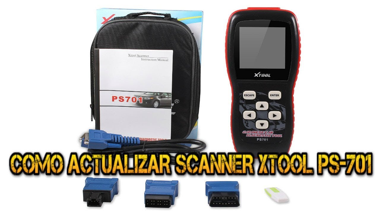 COMO ACTUALIZAR SCANNER XTOOL PS701 REV