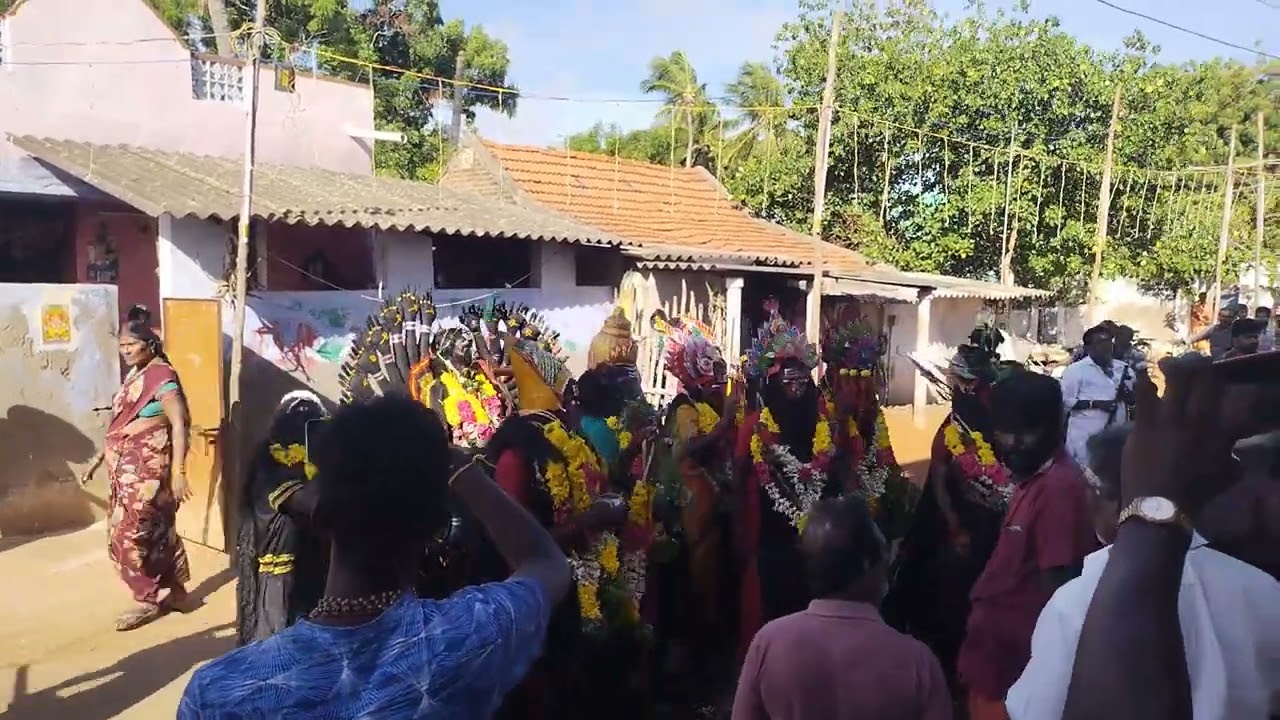 சிவன்குடியேற்று தசரா காளி ஆட்டம் 2024