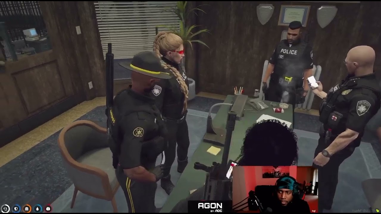 Den tries to save Noah scape (Zerkaa cop character)