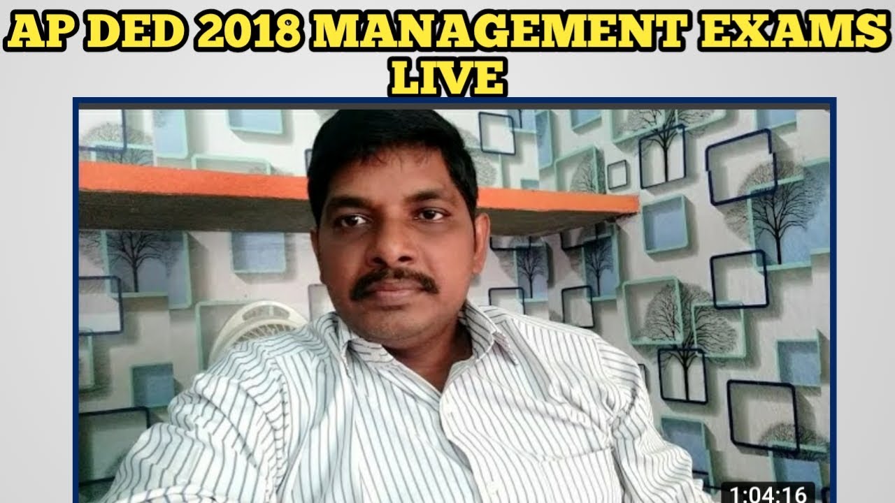 !Telugu all in one channel 9 LIVE AP DED MANAGEMENT STUDENTS 2018