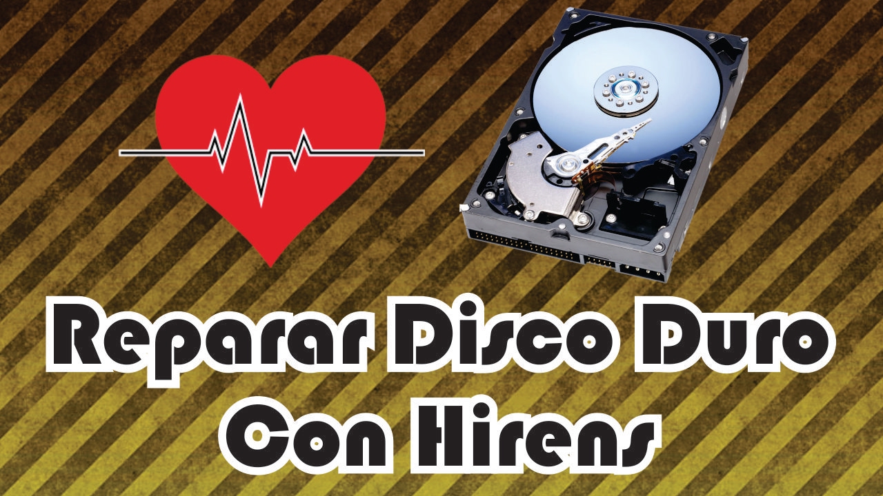 Reparar disco duro con Hiren's Boot (HDD Regenerator)