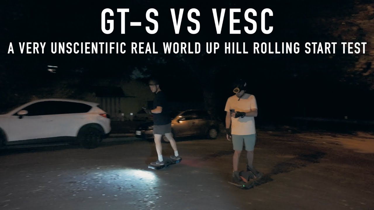 Onewheel GT S-Series vs VESC // Who wins the hill climbing test?