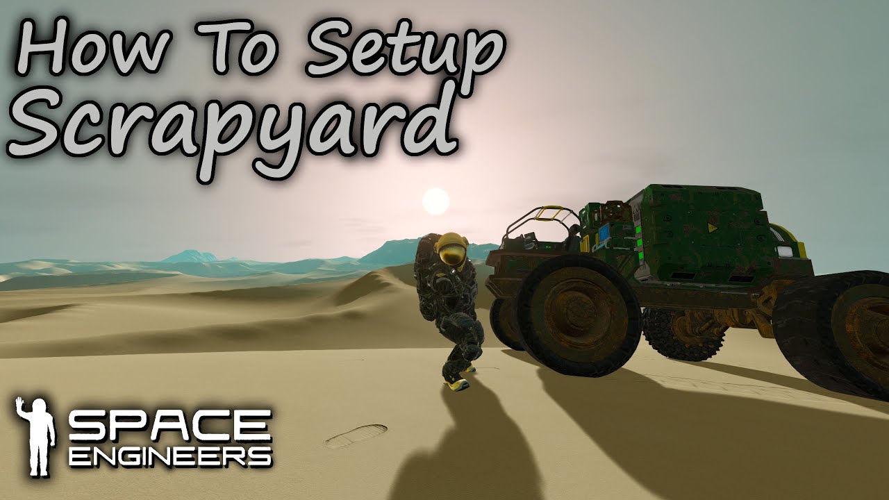 How to Set Up Splitsies Scrapyard Scenario and Add Additional Mods (Space Engineers)