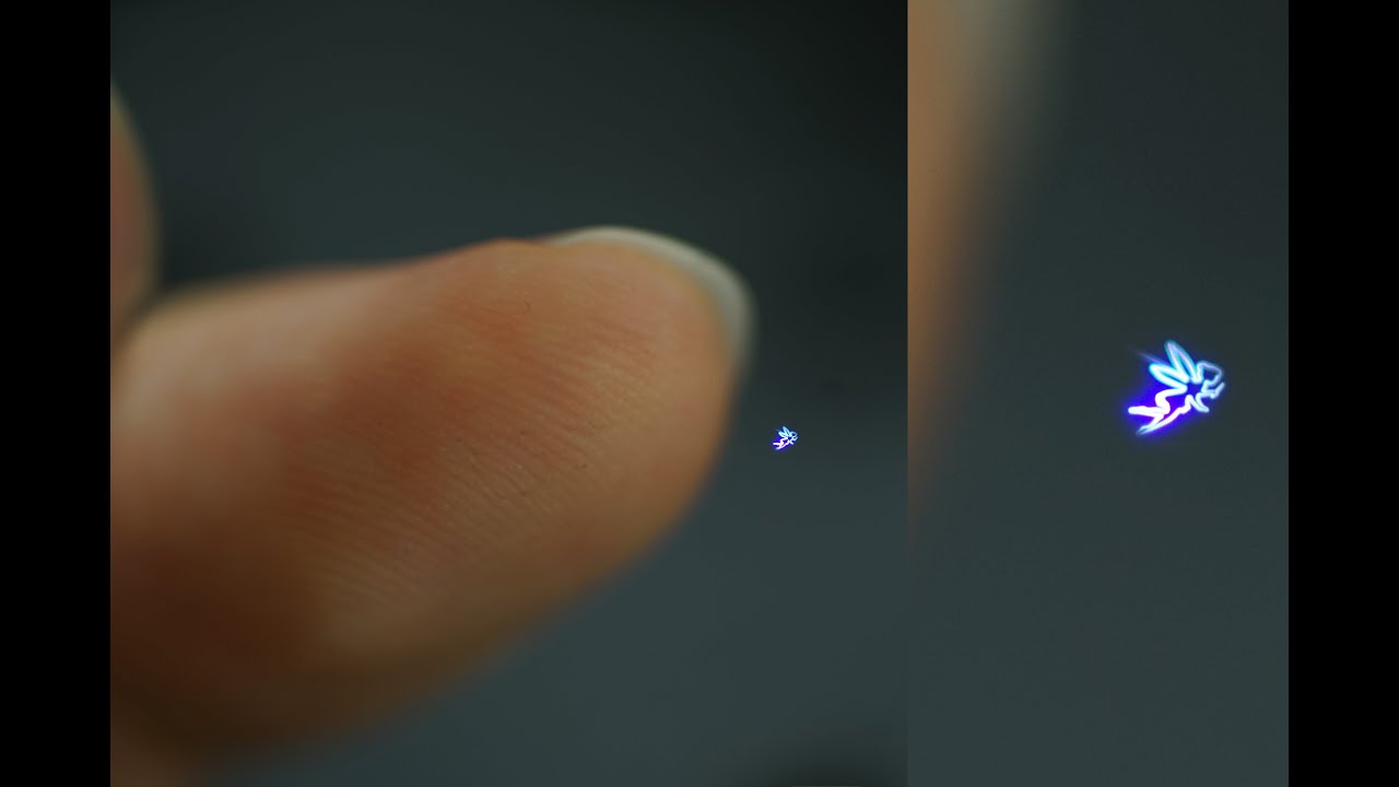 Fairy Lights in Femtoseconds: Tangible Holographic Plasma (SIGGRAPH)
