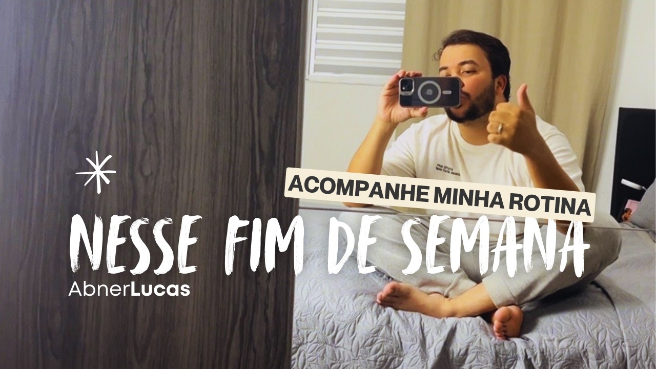 Vlog de hoje - Vem conferir meu fim de semana 