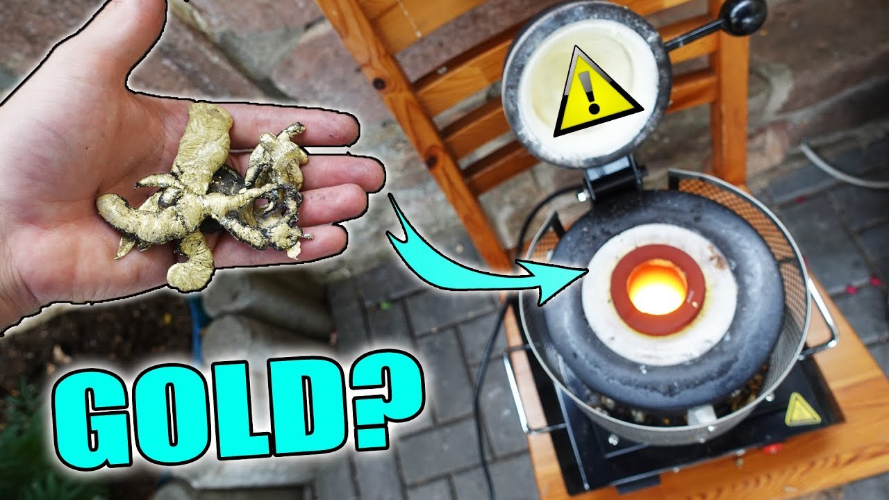 Schaffe ich es meinen eigenen BARREN mit dem 1150 Grad SCHMELZOFEN herzustellen? - Experiment