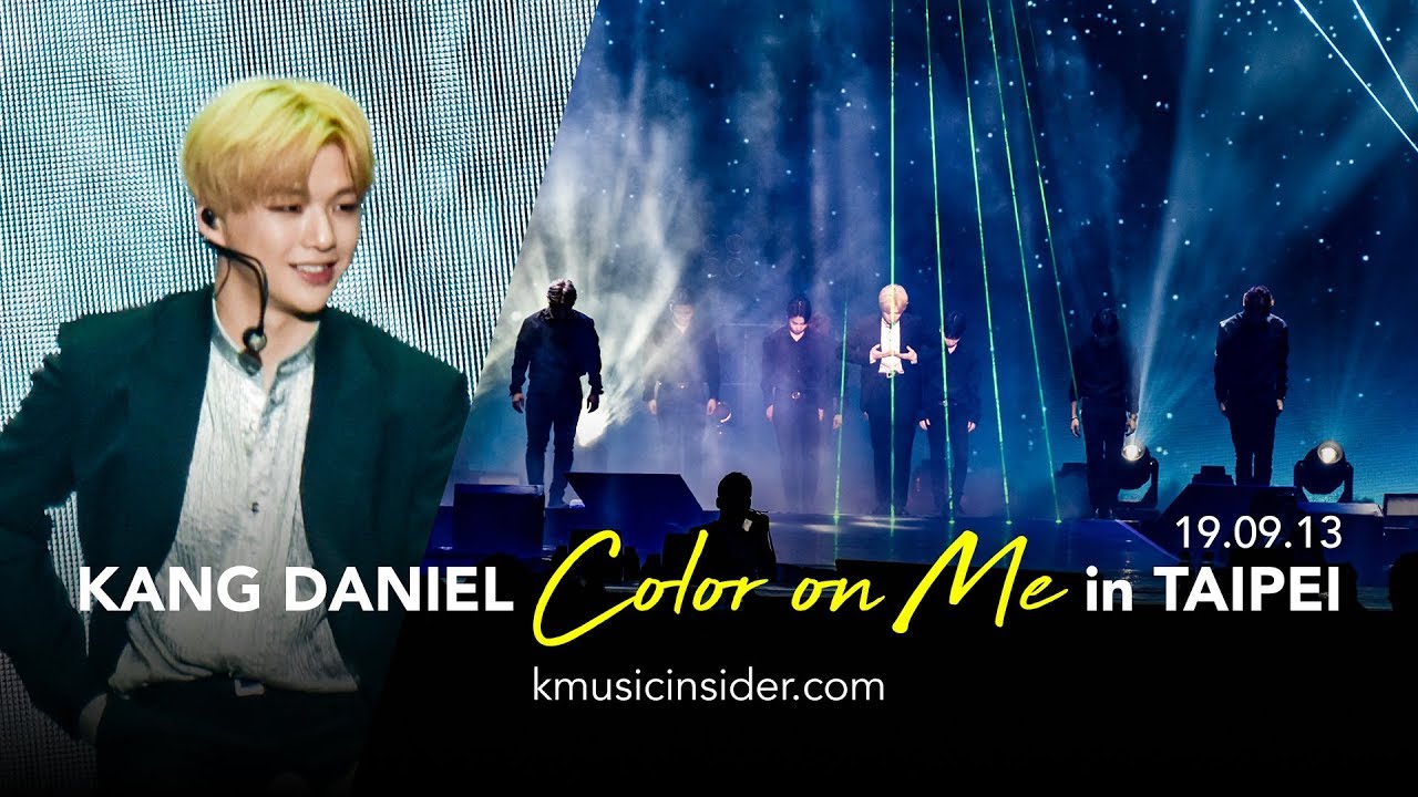 Kang Daniel #ColorOnMe in Taipei