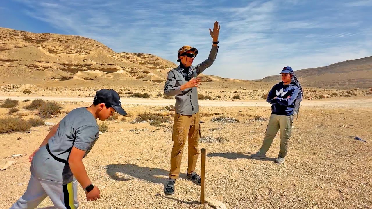 أساسيات البقاء في الصحراء مع محمد شاهين