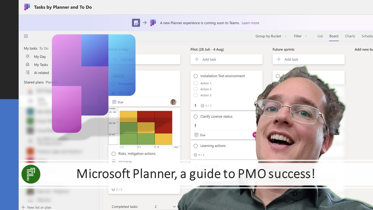 Microsoft Planner: полное руководство для PMO